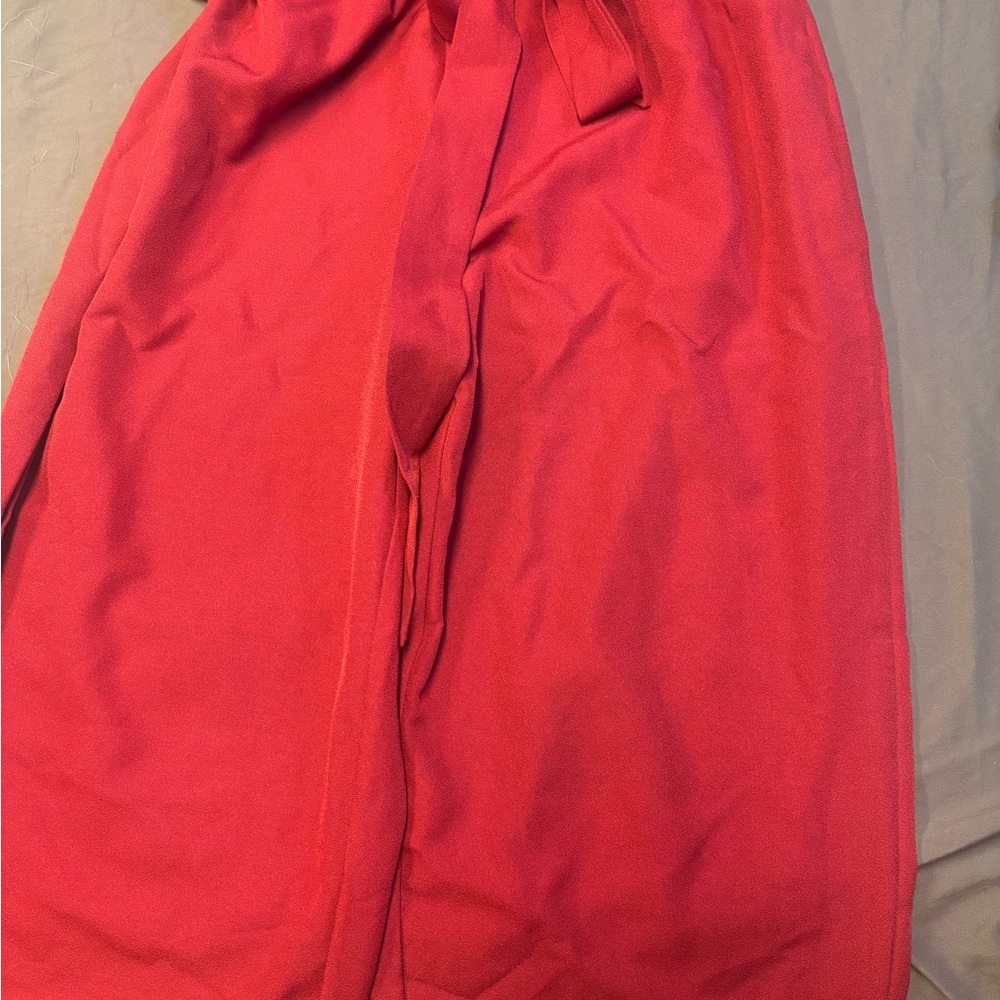 Vibrant Red Pants